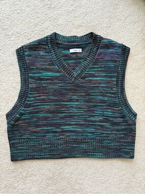 TNA Knit V-Neck Sweater Vest